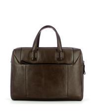 PIQUADRO CAMPIONARIO - PAN  15,6-Zoll-Laptop-Aktentasche aus Leder dunkelhaarig - Arbeitstaschen - 3