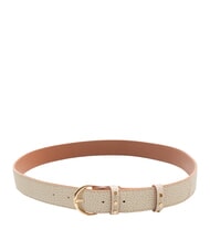 BORBONESE GRAFFITI G&uuml;rtel mit Nieten Sand/Kokosnuss - G&uuml;rtel - 2