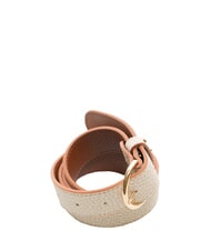 BORBONESE GRAFFITI G&uuml;rtel mit Nieten Sand/Kokosnuss - G&uuml;rtel - 3