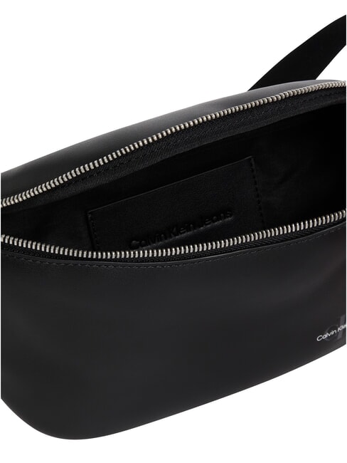 CKJ MONO LOGO Beutel mit Logo auf Schwarz - H&uuml;fttaschen