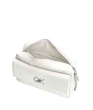 CALVIN KLEIN CK RE-LOCK Umh&auml;ngetasche mit Tasche Lilienwei&szlig; - Damentaschen - 5