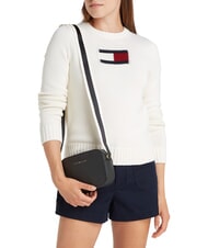 TOMMY HILFIGER TH LOGOTAPE  Mini-Schulterkameratasche Schwarz - Damentaschen - 4