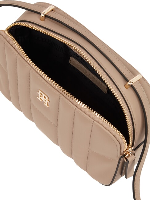 TH FEMININE  Mini-Schulterkameratasche K&uuml;stentaupe - Damentaschen