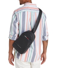 TOMMY HILFIGER TH CENTRAL  Maxi-Tasche Schwarz - Umh&auml;ngetaschen Herren - 4