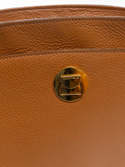 LIYA Schultertasche aus geh&auml;mmertem Leder CUIR - Damentaschen