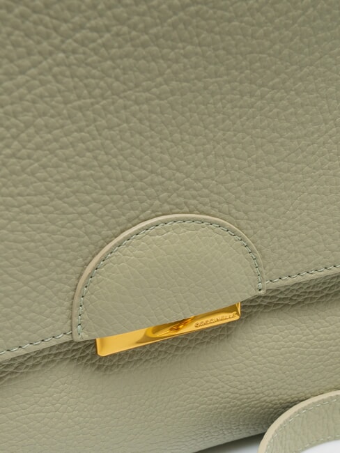 TALEA Mini-Aktentasche aus Leder Seladongr&uuml;n - Damentaschen