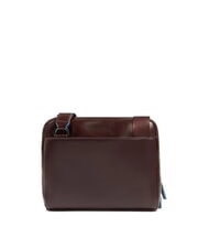PIQUADRO BLUE SQUARE Ledertasche MAHAGONI - Umh&auml;ngetaschen Herren - 3