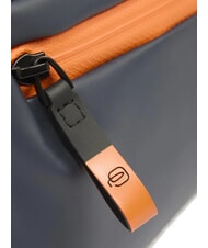 PIQUADRO CORNER SPECIALE GOMMATO Wasserabweisende Tasche Blau - Umh&auml;ngetaschen Herren - 4