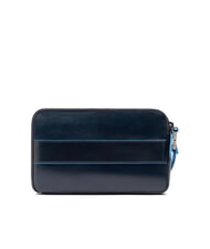 PIQUADRO BLUE SQUARE Herren-Clutch aus Leder Blau - Tablettmappe &amp; Organizer - 3