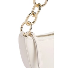 FURLA SFERA Mini-Umh&auml;ngetasche aus Leder mit Ares-Print CREME - Damentaschen - 3