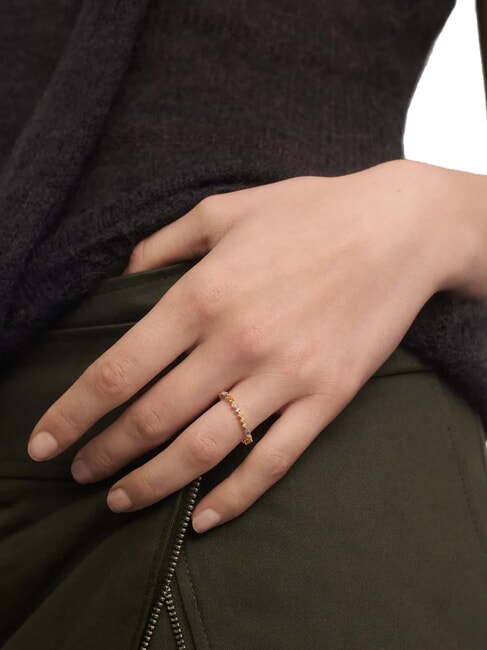 COLOR LOTUS Ring mit farbigen Steinen Gold - Ringe