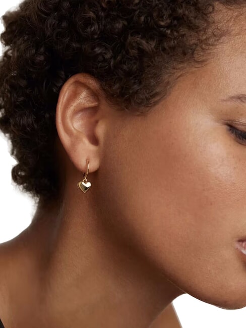 ESSENTIALS L'ABSOLU ENGRAVE ME  Vergoldete Ohrringe Gold - Ohrringe