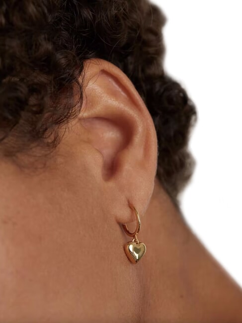 ESSENTIALS L'ABSOLU ENGRAVE ME  Vergoldete Ohrringe Gold - Ohrringe