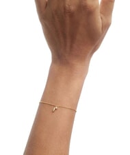 PDPAOLA THE NEW ESSENTIALS KIRA Kettenarmband mit runden Zirkonia und Tropfenanh&auml;nger Gold - Armb&auml;nder - 3
