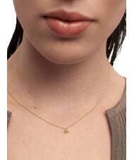 PDPAOLA COLOR GREEN FLEUR Anh&auml;ngerkette mit Zirkonia und Krallen Gold - Halsketten - 3