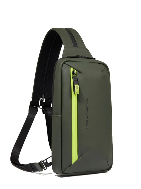 CORNER SPECIALE GOMMATO  Ein-Schulter-Rucksack GR&Uuml;N - PC-Rucks&auml;cke