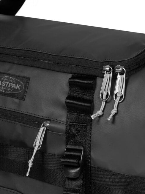 DUFFEL PACK S Kleiner Reiserucksack Seesack Plane schwarz2 - Reisetaschen