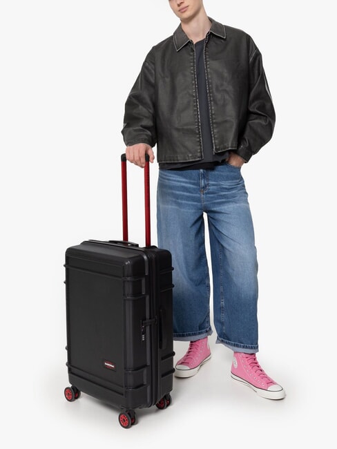 RESIST'R ZIP M Mittlerer Trolley SCHWARZ - Harte Trolleys