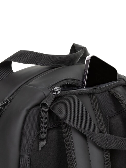 TECUM TOTE CNNCT F Rucksack mit Wasserflaschenfach, Laptophalter Mattschwarz - PC-Rucks&auml;cke