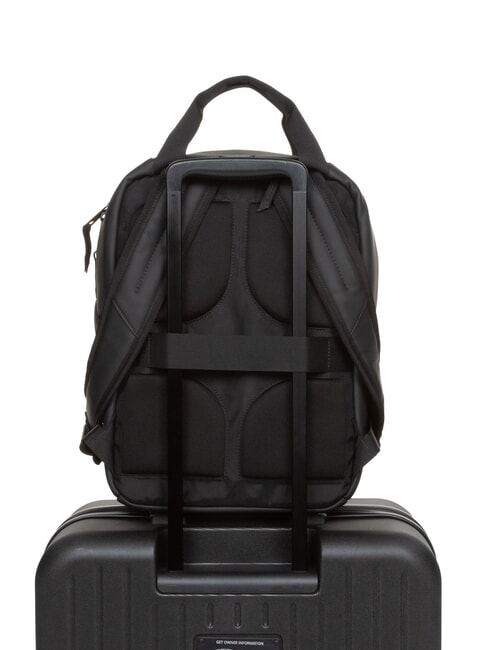 TECUM TOTE CNNCT F Rucksack mit Wasserflaschenfach, Laptophalter Mattschwarz - PC-Rucks&auml;cke