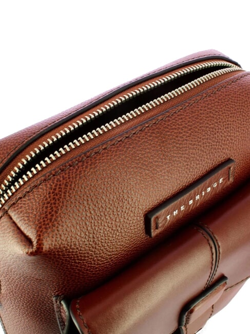 BIAGIO Ledertasche Braun 14/Ruthenium Palladium - Umh&auml;ngetaschen Herren