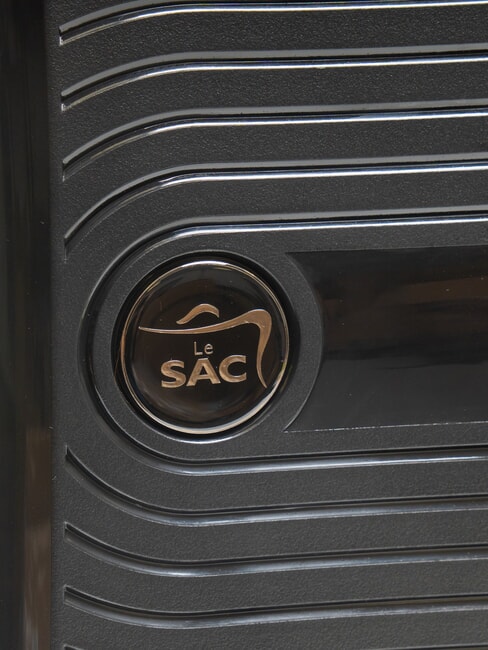 SLIDE Gro&szlig;er erweiterbarer Trolley Schwarz - Harte Trolleys