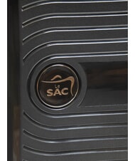 LESAC SLIDE Mittelgro&szlig;er erweiterbarer Trolley Schwarz - Harte Trolleys - 8