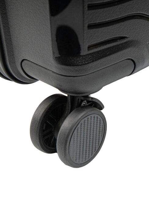 SLIDE Mittelgro&szlig;er erweiterbarer Trolley Schwarz - Harte Trolleys