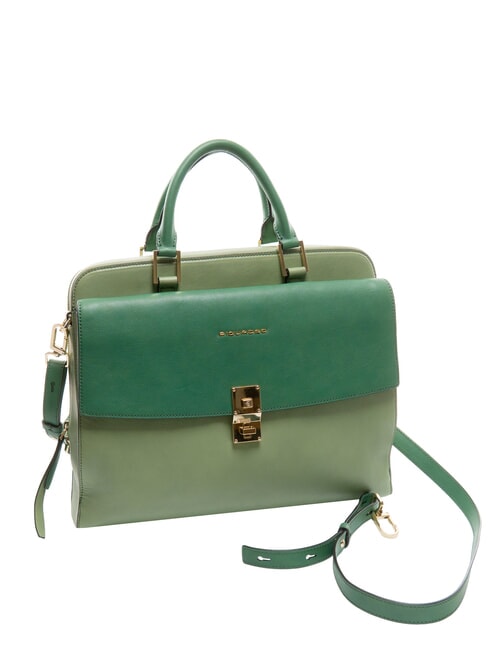 DAFNE Aktentasche f&uuml;r PC 13,3" oder iPad&reg; Pro 12,9" Leder/Wei&szlig; - Arbeitstaschen