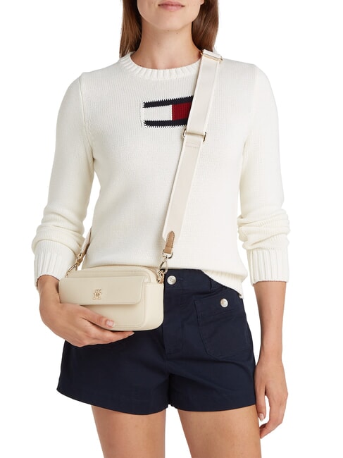 TH DISTINCT  Mini-Umh&auml;ngetasche klassisches beige - Damentaschen