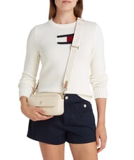 TOMMY HILFIGER TH DISTINCT  Mini-Umh&auml;ngetasche klassisches beige - Damentaschen - 4