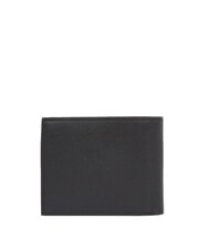 TOMMY HILFIGER TH FLAG Herren Leder Geldb&ouml;rse Schwarz - Brieftaschen Herren - 3