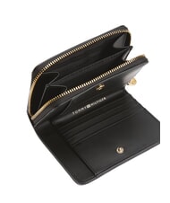 TOMMY HILFIGER TH DISTINCT Kleine Geldb&ouml;rse mit Rundum-Rei&szlig;verschluss Schwarz - Brieftaschen Damen - 2