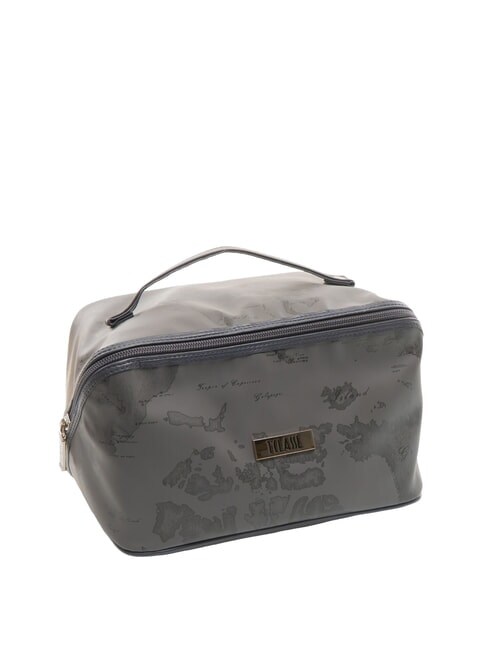 GEO Gro&szlig;er quadratischer Kosmetikkoffer Asphalt - Beauty-Case