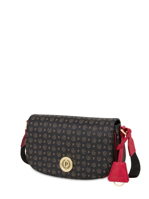 HERITAGE Umh&auml;ngetasche schwarzer Lack - Damentaschen