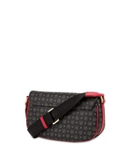 POLLINI HERITAGE Umh&auml;ngetasche schwarzer Lack - Damentaschen - 3