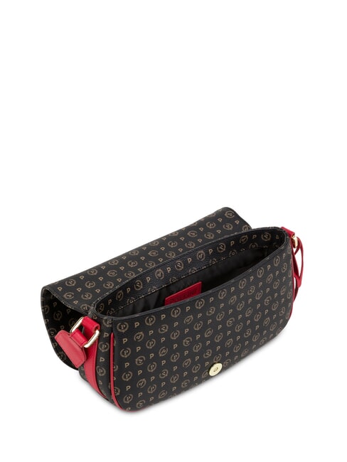 HERITAGE Umh&auml;ngetasche schwarzer Lack - Damentaschen