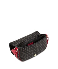 POLLINI HERITAGE Umh&auml;ngetasche schwarzer Lack - Damentaschen - 4