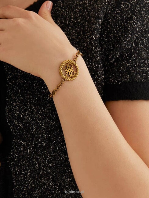 4G VINTAGE Armband antikes Gelbgold - Armb&auml;nder