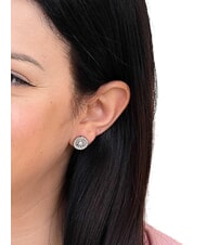 GUESS LOVE Kreisf&ouml;rmige Ohrringe mit Zirkonia - Ohrringe