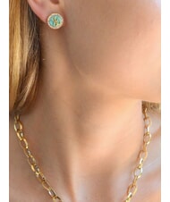 GUESS DREAMING Emaillierte Ohrstecker mit Logo - Ohrringe