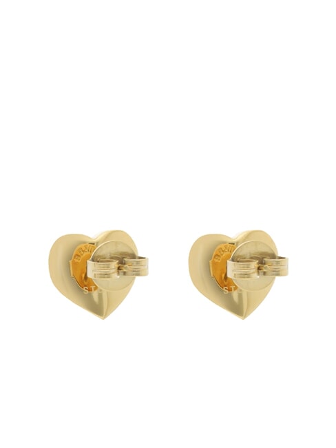 LOVELY Herz-Ohrstecker mit Zirkonia gelbes Gold - Ohrringe