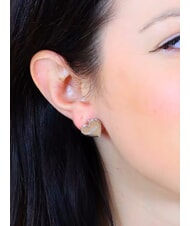 GUESS FALLING IN LOVE Herzschloss-Ohrringe - Ohrringe