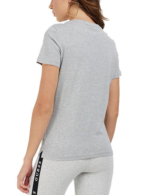 ORIGINAL LOGO Logo-T-Shirt hellmeliert grau m - T-Shirts und Tops f&uuml;r Damen