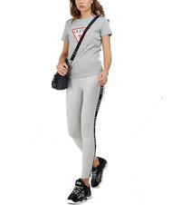 GUESS ORIGINAL LOGO Logo-T-Shirt hellmeliert grau m - T-Shirts und Tops f&uuml;r Damen - 3