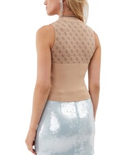 GUESS RN LISE 4G Tanktop mit Stehkragen - T-Shirts und Tops f&uuml;r Damen