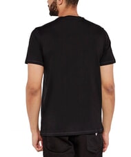 GUESS TRIANGLE Baumwoll-T-Shirt mit Aufdruck jetbla - Herren-T-Shirts - 2