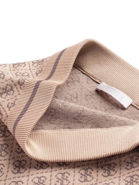 LISE 4G Stretch-Bleistiftrock Kaffee und Travertin - Damenr&ouml;cke