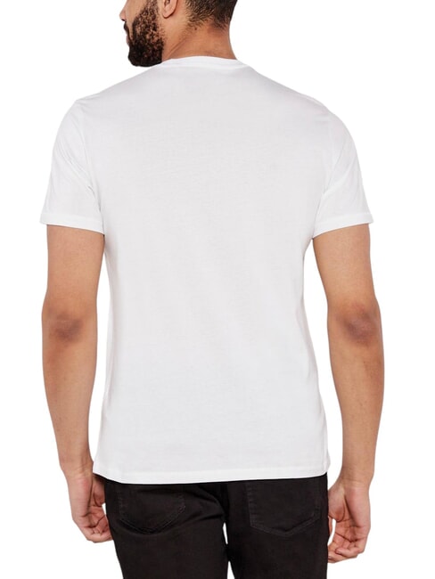 TRIANGLE Baumwoll-T-Shirt mit Aufdruck purwei&szlig; - Herren-T-Shirts