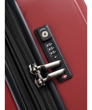DELSEY PROMENADE HARD 2.0 Gro&szlig;er erweiterbarer Trolley Burgund - Harte Trolleys - 5
